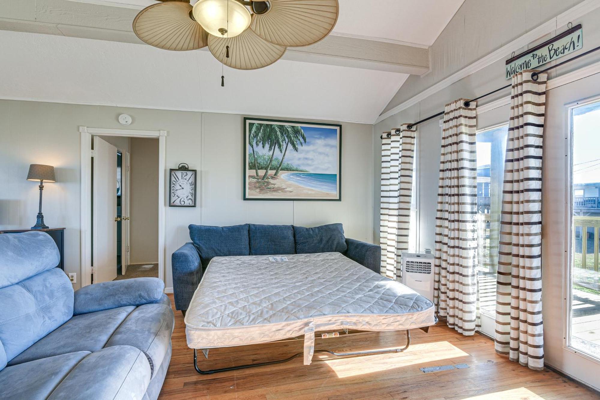 Second-Row Surfside Beach House Newly Renovated! Bagian luar foto