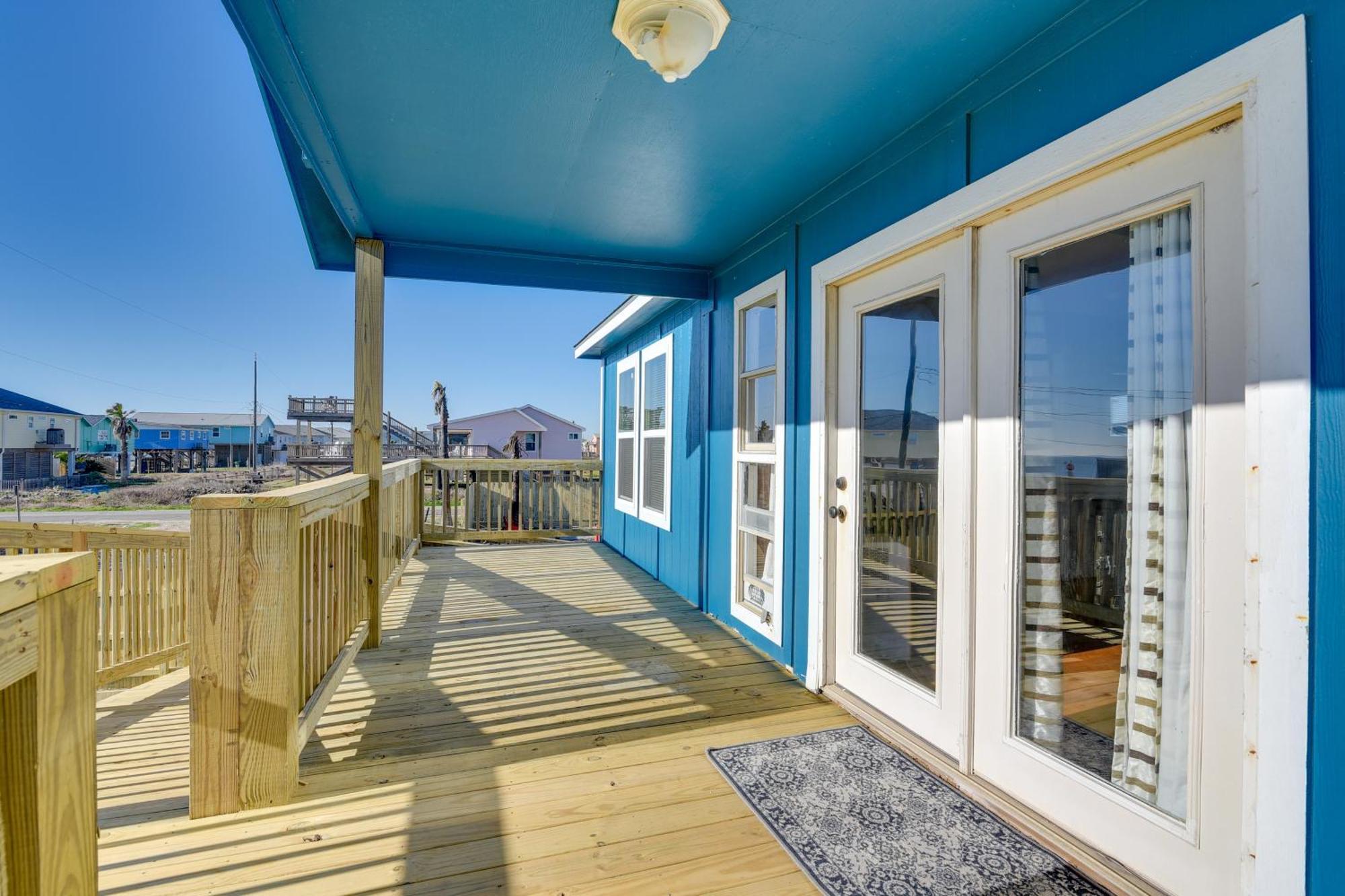 Second-Row Surfside Beach House Newly Renovated! Bagian luar foto