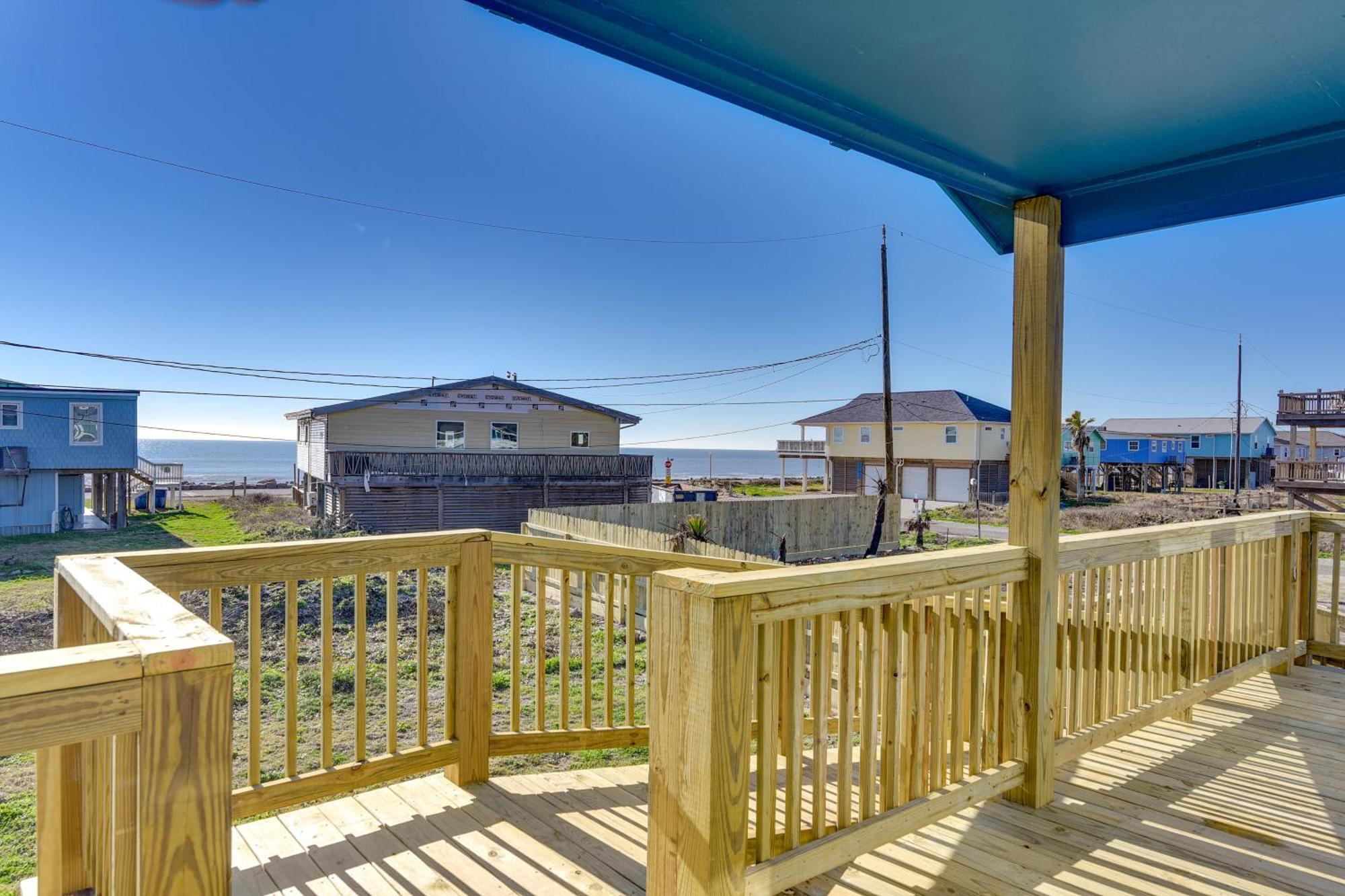 Second-Row Surfside Beach House Newly Renovated! Bagian luar foto