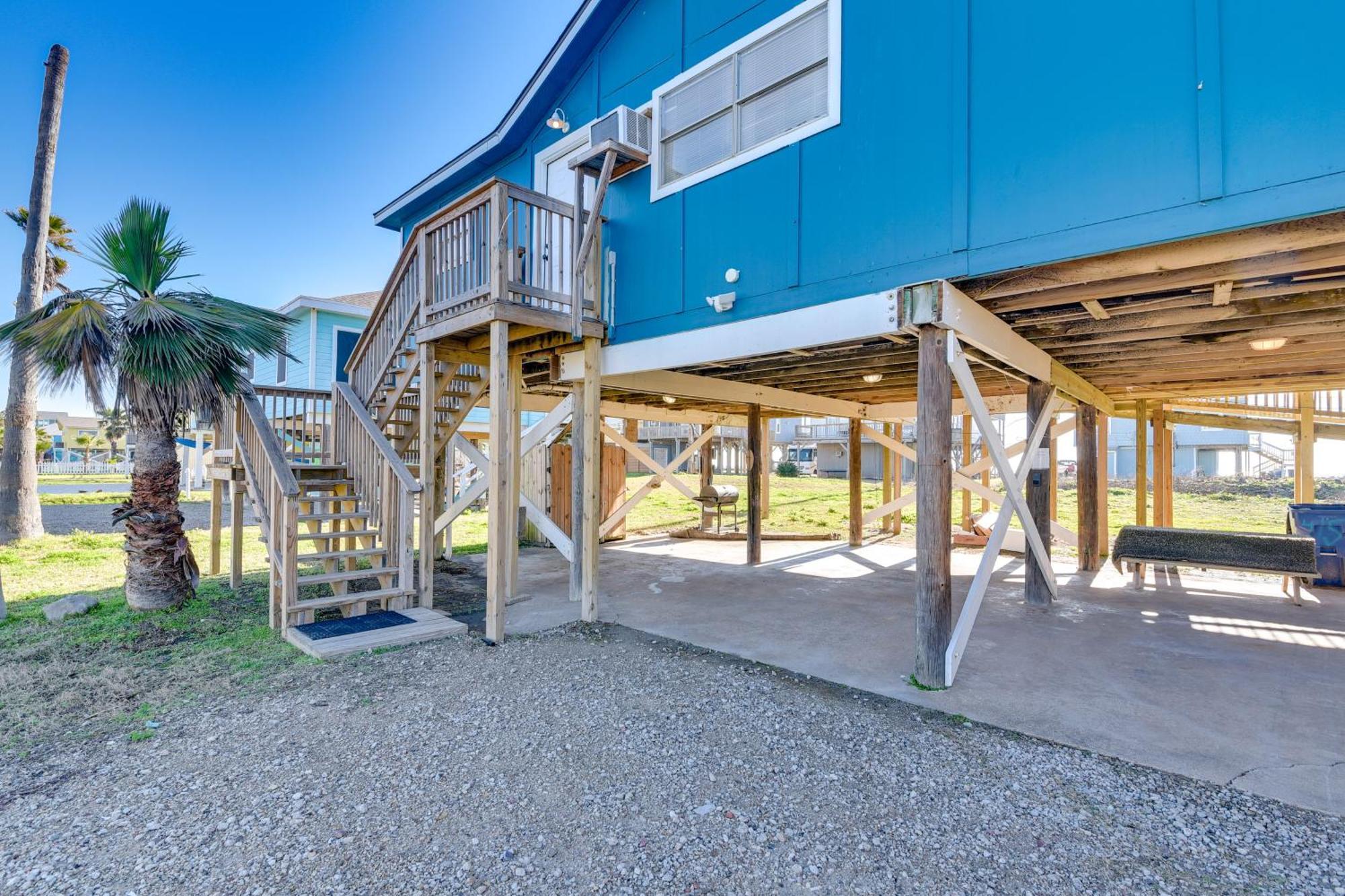 Second-Row Surfside Beach House Newly Renovated! Bagian luar foto